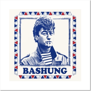 Alain Bashung // Retro Design Posters and Art